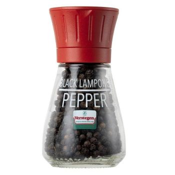 Verstegen Black Pepper Lampong Table Grinder 6x40g